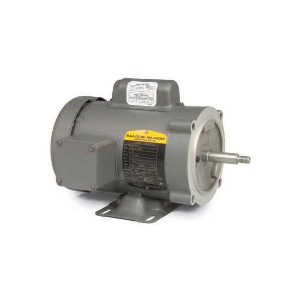 Baldor-Reliance Motor CJL3501A, .33HP, 1725RPM, 1PH, 60HZ, 56J, 3414L, TEFC, F1